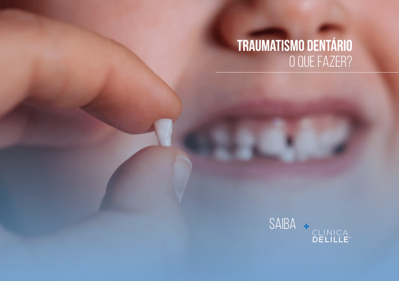 Traumatismo Dentário em Crianças: O que fazer se o dente sair da boca?